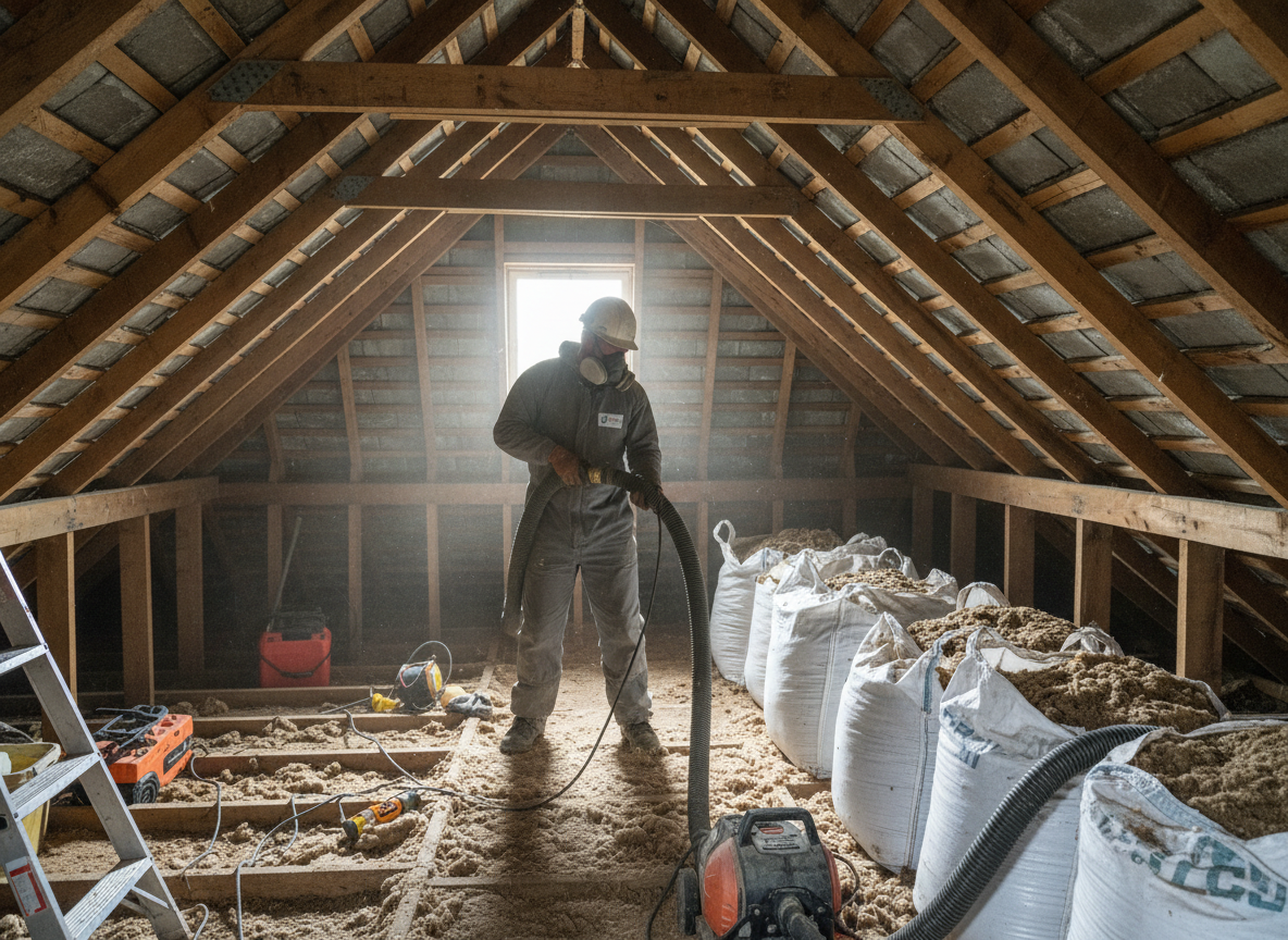 insulation removal service in Cheltenham
