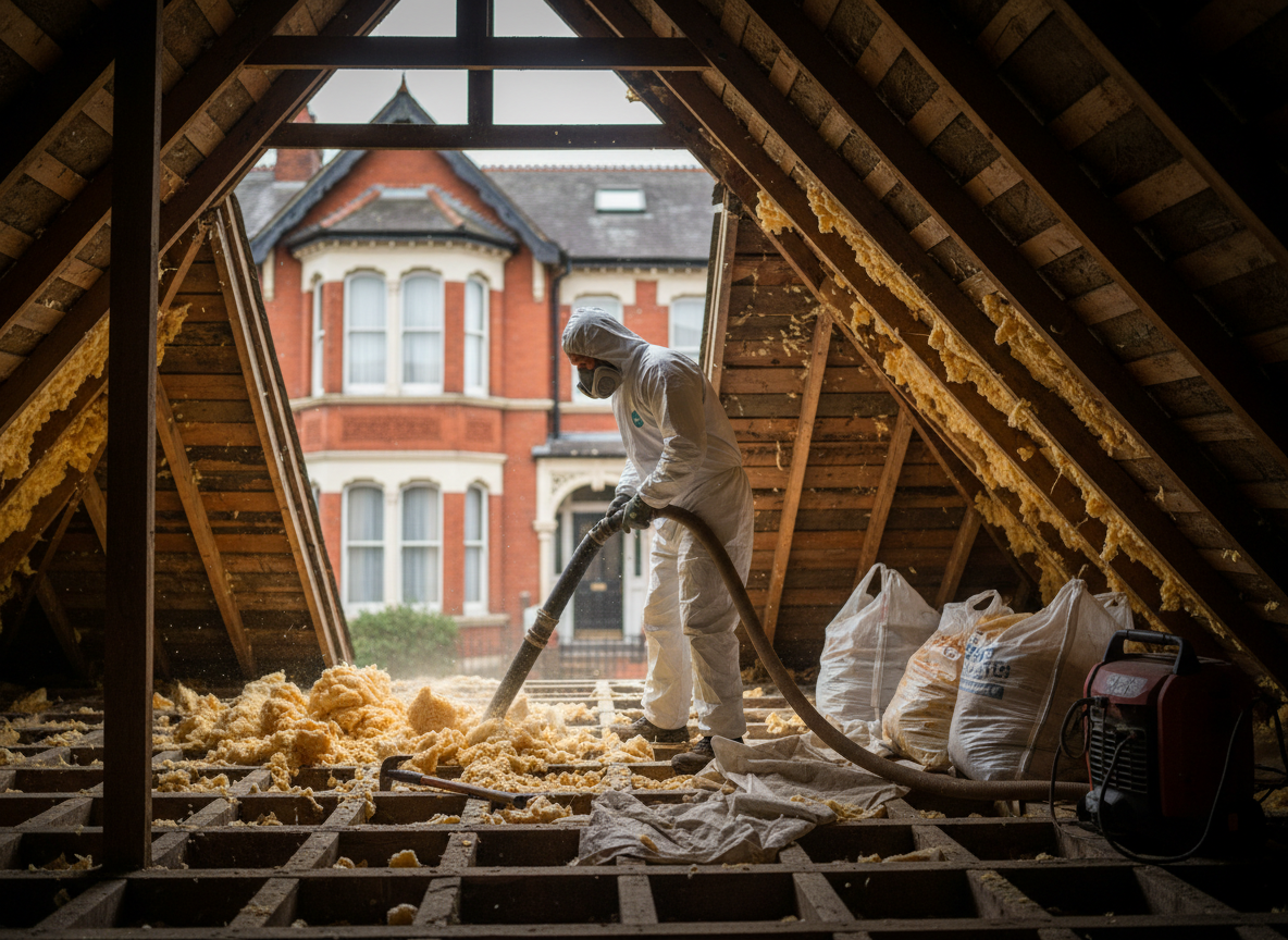 mortgage lender spray foam removal in Cheltenham